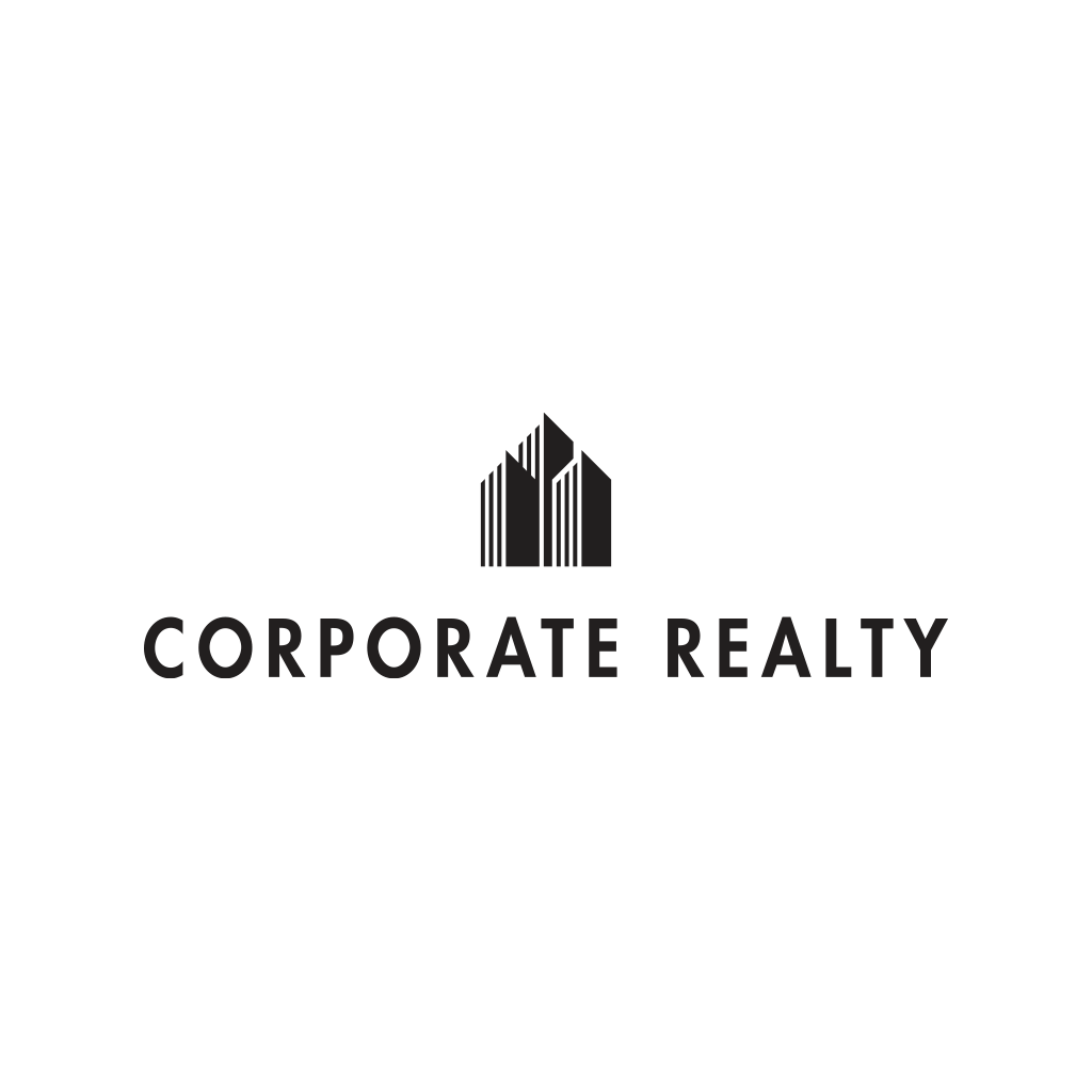corporate realty logo black
